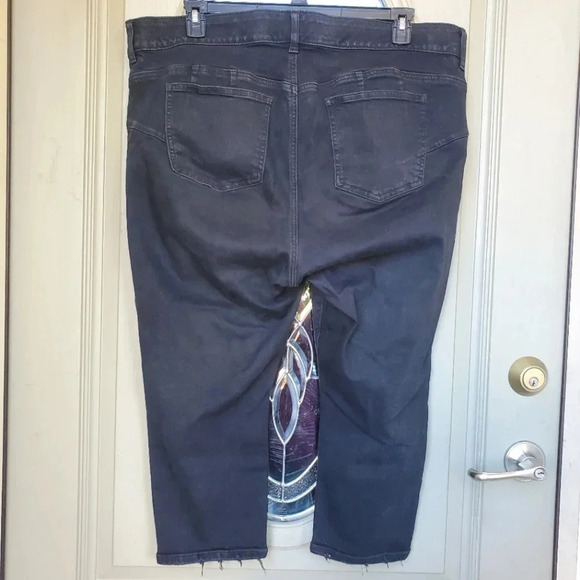 TORRID | PREMIUM Bombshell Skinny Distressed Jeans in Black sz 22 - Picture 3 of 6